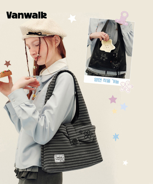 VANWALK（バンウォーク）の「オッド リバーシブル トートバッグ [ホワイト]（トートバッグ・レディース・その他・FREE）」の7枚目の写真