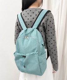 WEGO/ギャザーポケットライトバックパック