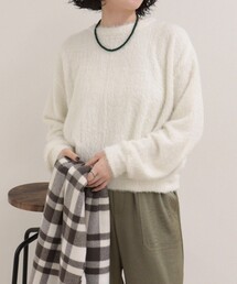 fredy emue | シャギー裾タックプルオーバー(Tシャツ/カットソー)