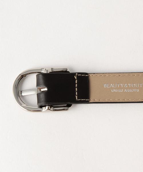 BEAUTY&YOUTH UNITED ARROWS(ビューティーアンドユースユナイテッドアローズ)の「BY キップ スキン ブレスレット◆(ブレスレット・メンズ・ブラック/ブラウン・フリー)」の6枚目の写真