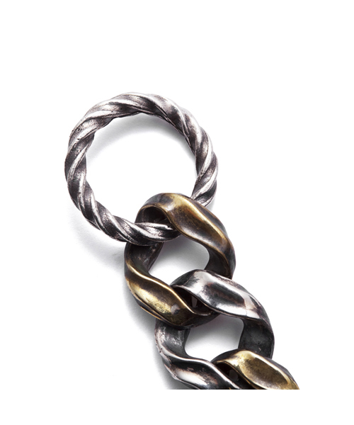 CRIMIE（クライミー）の「MIGHTY BRACELET（ブレスレット・メンズ・シルバー×ゴールド/シルバー・FREE）」の6枚目の写真