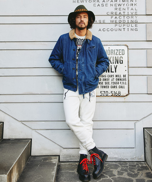 HYSTERIC GLAMOUR(ヒステリックグラマー)の「デニムデッキJK(デニムジャケット・メンズ・インディゴブルー・SMALL/MEDIUM/LARGE)」の2枚目の写真