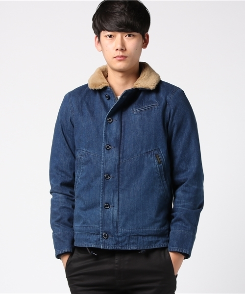 HYSTERIC GLAMOUR(ヒステリックグラマー)の「デニムデッキJK(デニムジャケット・メンズ・インディゴブルー・SMALL/MEDIUM/LARGE)」の5枚目の写真
