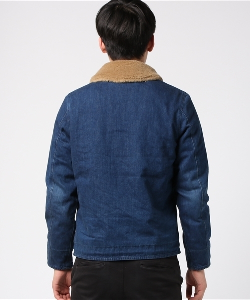 HYSTERIC GLAMOUR(ヒステリックグラマー)の「デニムデッキJK(デニムジャケット・メンズ・インディゴブルー・SMALL/MEDIUM/LARGE)」の6枚目の写真