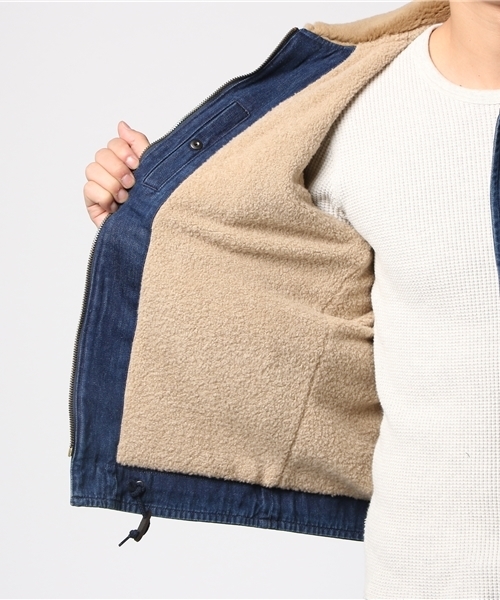 HYSTERIC GLAMOUR(ヒステリックグラマー)の「デニムデッキJK(デニムジャケット・メンズ・インディゴブルー・SMALL/MEDIUM/LARGE)」の8枚目の写真