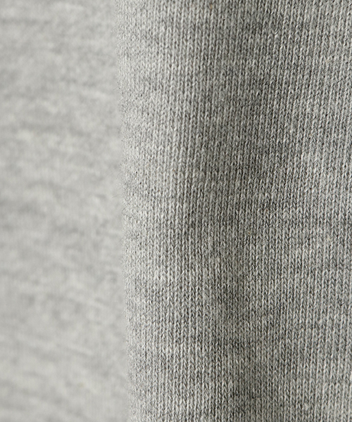 VENCEEXCHANGE（ヴァンスエクスチェンジ）の「裏毛カットオフ８分袖CNPO（Tシャツ/カットソー・メンズ・ブラック/グレー/ブルー・L/M）」の11枚目の写真