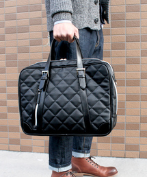ZARIO（ザリオ）の「ショルダーストラップ付きキルティングビジネスバッグ（ビジネスバッグ）」