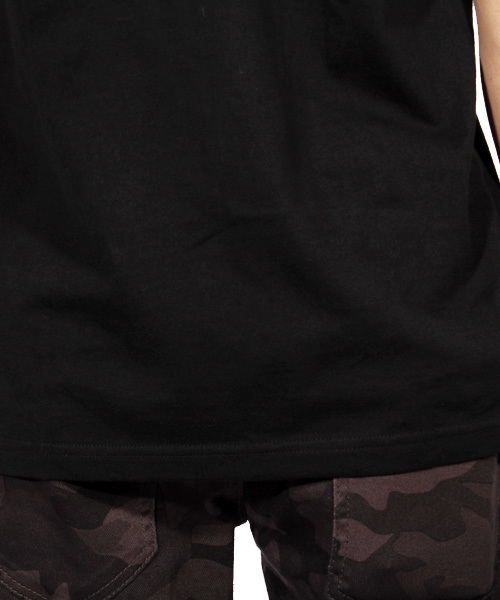 ８(eight)（エイト）の「無地 タンクトップ ノースリーブ 国産  （タンクトップ・メンズ・ブラック/ホワイト・LARGE/MEDIUM）」の9枚目の写真