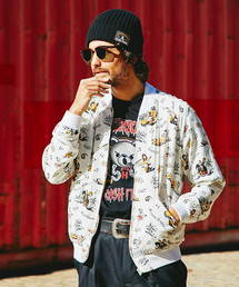 HYSTERIC GLAMOUR | ISLAND FEVER総柄 スカジャン(スカジャン)