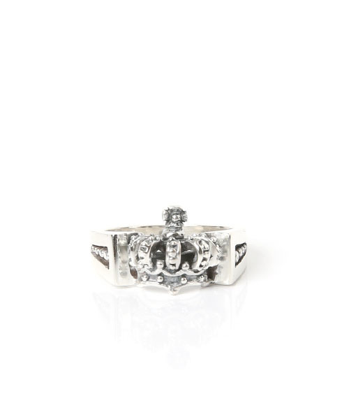 ROYAL ORDER(ロイヤルオーダー)の「KALI CROWN RING(リング・メンズ・シルバー・14号 US-7/13号 US-6h/18号 US-9/16号 US-8/15号 US-7h/12号 US-6)」の2枚目の写真
