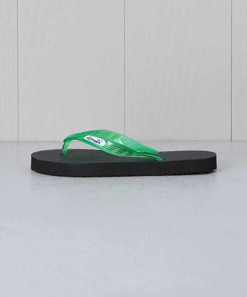 Locals（ローカルズ）の「＜LOCALS＞BEACH SANDAL/ﾋﾞｰﾁｻﾝﾀﾞﾙ◆（ビーチサンダル・レディース・ホワイト/ブラック/レッド/ケリー/ターコイズブルー/パープル・24cm）」の4枚目の写真