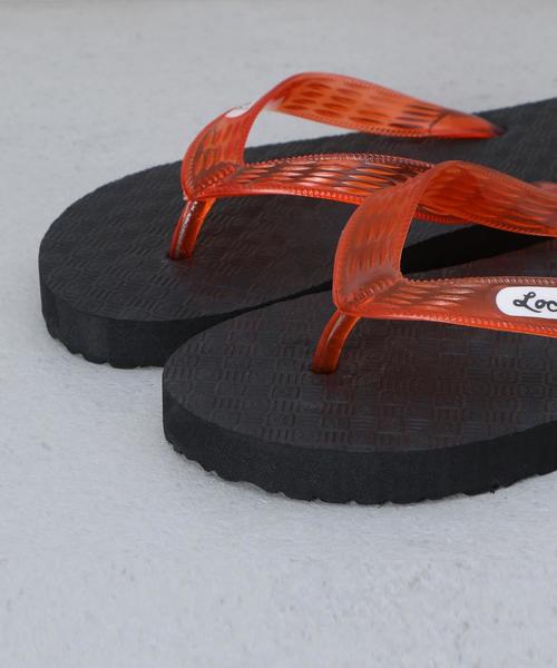 Locals（ローカルズ）の「＜LOCALS＞BEACH SANDAL/ﾋﾞｰﾁｻﾝﾀﾞﾙ◆（ビーチサンダル・レディース・ホワイト/ブラック/レッド/ケリー/ターコイズブルー/パープル・24cm）」の10枚目の写真
