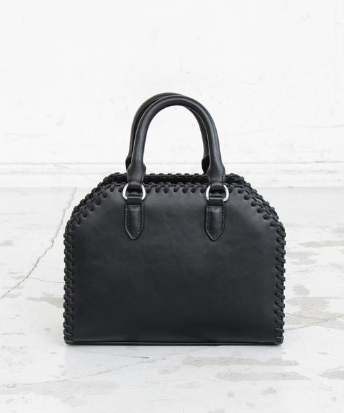 BEAUTY&YOUTH UNITED ARROWS（ビューティーアンドユースユナイテッドアローズ）の「BY∴ カガリミニボストンバッグ -2WAY- ◆（ボストンバッグ・レディース・ブラック/オリーブ・FREE）」の6枚目の写真