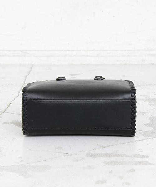 BEAUTY&YOUTH UNITED ARROWS（ビューティーアンドユースユナイテッドアローズ）の「BY∴ カガリミニボストンバッグ -2WAY- ◆（ボストンバッグ・レディース・ブラック/オリーブ・FREE）」の10枚目の写真