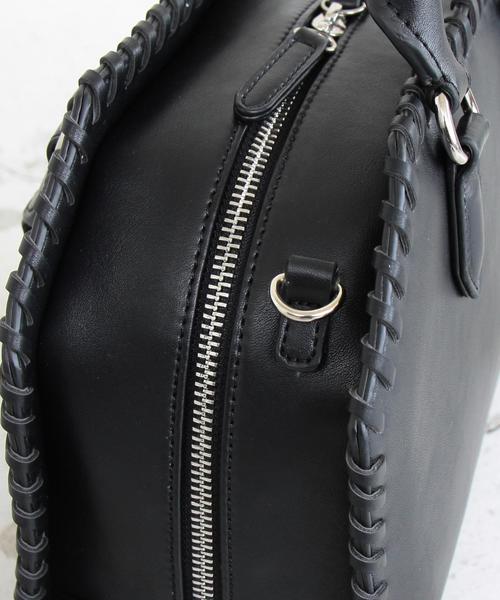 BEAUTY&YOUTH UNITED ARROWS（ビューティーアンドユースユナイテッドアローズ）の「BY∴ カガリミニボストンバッグ -2WAY- ◆（ボストンバッグ・レディース・ブラック/オリーブ・FREE）」の13枚目の写真