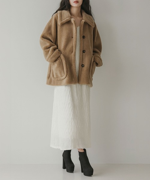 Newlyme（ニューリーミー）の「太ヒールシンプルショートブーツ（ブーツ・レディース・ブラック/ブラック系その他/ダークブラウン/ボルドー/モカ/ブルー/グレー/ブラウン系その他/ホワイト・21.5cm/24.0cm/23.0cm/23.5cm/22cm/22.5cm/25.5cm/25.0cm/24.5cm/24.5㎝/23.5㎝/26cm/21cm/21.5㎝/25㎝/22.5㎝/23㎝/24㎝/23cm/25cm/24cm/21.0cm/22.0cm/26.0cm）」の20枚目の写真