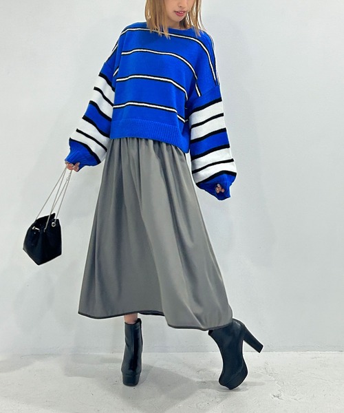 Newlyme（ニューリーミー）の「太ヒールシンプルショートブーツ（ブーツ・レディース・ブラック/ブラック系その他/ダークブラウン/ボルドー/モカ/ブルー/グレー/ブラウン系その他/ホワイト・21.5cm/24.0cm/23.0cm/23.5cm/22cm/22.5cm/25.5cm/25.0cm/24.5cm/24.5㎝/23.5㎝/26cm/21cm/21.5㎝/25㎝/22.5㎝/23㎝/24㎝/23cm/25cm/24cm/21.0cm/22.0cm/26.0cm）」の17枚目の写真