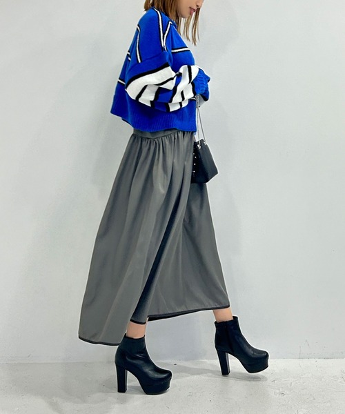 Newlyme（ニューリーミー）の「太ヒールシンプルショートブーツ（ブーツ・レディース・ブラック/ブラック系その他/ダークブラウン/ボルドー/モカ/ブルー/グレー/ブラウン系その他/ホワイト・21.5cm/24.0cm/23.0cm/23.5cm/22cm/22.5cm/25.5cm/25.0cm/24.5cm/24.5㎝/23.5㎝/26cm/21cm/21.5㎝/25㎝/22.5㎝/23㎝/24㎝/23cm/25cm/24cm/21.0cm/22.0cm/26.0cm）」の18枚目の写真