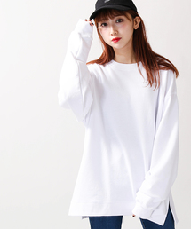WEGO | WEGO/サイドスリットビッグシルエットプルオーバー(スウェット)