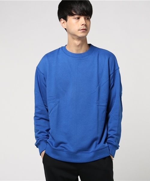 WEGO（ウィゴー）の「WEGO/サイドスリットビッグシルエットプルオーバー（スウェット・メンズ・ホワイト/ブラック/ベージュ/ネイビー/レッド/ブルー/グリーン・SMALL/MEDIUM/LARGE）」の9枚目の写真