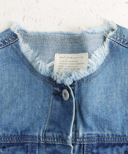 antiqua（アンティカ）の「美デニムジャケット（デニムジャケット・レディース・ブルー・SM/ML）」の14枚目の写真