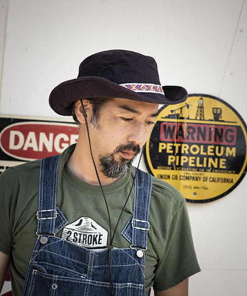 Clef(クレ)の「【クレ】アドベンチャーハット(ハット・レディース・パープル/ネイビー/ピンク/ブルー/ブラック/カーキ/ダークパープル・FREE/ONE SIZE)」の17枚目の写真