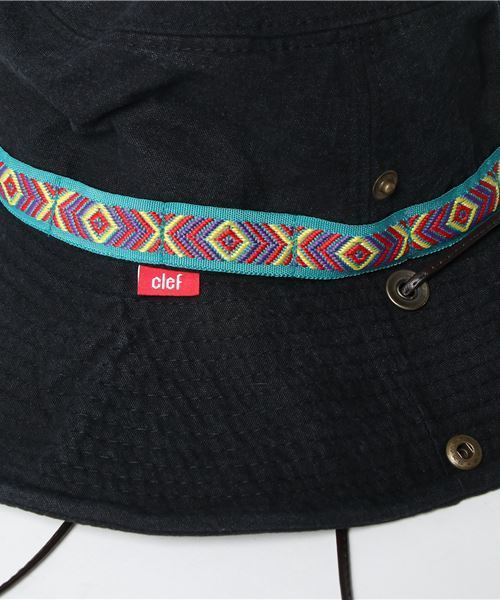 Clef(クレ)の「【クレ】アドベンチャーハット(ハット・レディース・パープル/ネイビー/ピンク/ブルー/ブラック/カーキ/ダークパープル・FREE/ONE SIZE)」の12枚目の写真