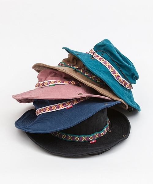 Clef(クレ)の「【クレ】アドベンチャーハット(ハット・レディース・パープル/ネイビー/ピンク/ブルー/ブラック/カーキ/ダークパープル・FREE/ONE SIZE)」の21枚目の写真