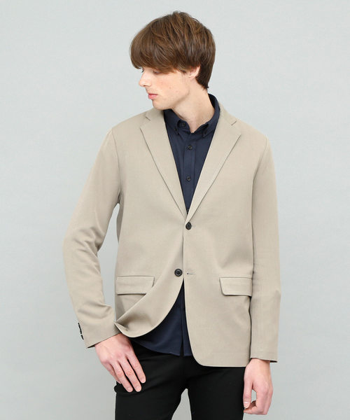 EMMA CLOTHES（エマクローズ）の「TRストレッチテーラードジャケット（テーラードジャケット・メンズ・ネイビー/チャコールグレー/ブラック系その他/ベージュ/ブラック・L/M）」の4枚目の写真