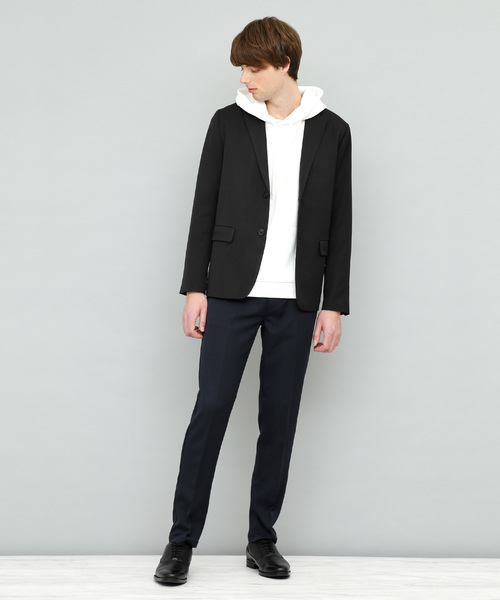 EMMA CLOTHES（エマクローズ）の「TRストレッチテーラードジャケット（テーラードジャケット・メンズ・ネイビー/チャコールグレー/ブラック系その他/ベージュ/ブラック・L/M）」の15枚目の写真