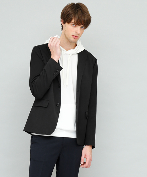 EMMA CLOTHES（エマクローズ）の「TRストレッチテーラードジャケット（テーラードジャケット・メンズ・ネイビー/チャコールグレー/ブラック系その他/ベージュ/ブラック・L/M）」の16枚目の写真