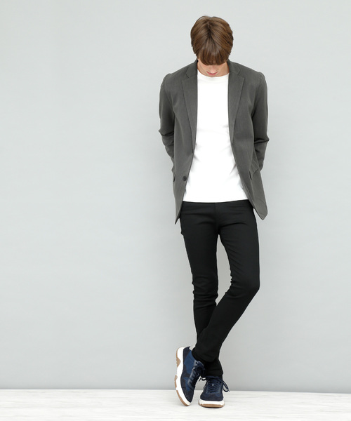 EMMA CLOTHES（エマクローズ）の「TRストレッチテーラードジャケット（テーラードジャケット・メンズ・ネイビー/チャコールグレー/ブラック系その他/ベージュ/ブラック・L/M）」の17枚目の写真