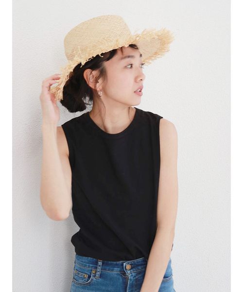 Ungrid（アングリッド）の「BASIC ボックスタンクトップ（タンクトップ・レディース・ライトグレー/ブラック/オフホワイト・FREE）」の7枚目の写真