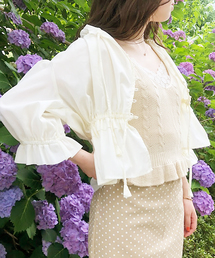 apres jour | apres jour × RiLi コラボブラウス【RiLi.tokyo】【ZOZOTOWN限定アイテム】(シャツ/ブラウス)
