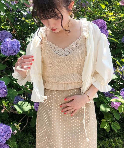 apres jour（アプレジュール）の「apres jour × RiLi コラボブラウス【RiLi.tokyo】【ZOZOTOWN限定アイテム】（シャツ/ブラウス・レディース・オフホワイト/ライトベージュ・フリー）」の9枚目の写真