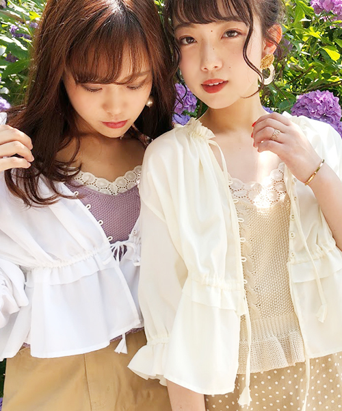 apres jour（アプレジュール）の「apres jour × RiLi コラボブラウス【RiLi.tokyo】【ZOZOTOWN限定アイテム】（シャツ/ブラウス・レディース・オフホワイト/ライトベージュ・フリー）」の13枚目の写真