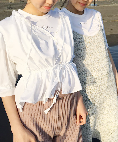 apres jour（アプレジュール）の「apres jour × RiLi コラボブラウス【RiLi.tokyo】【ZOZOTOWN限定アイテム】（シャツ/ブラウス・レディース・オフホワイト/ライトベージュ・フリー）」の22枚目の写真