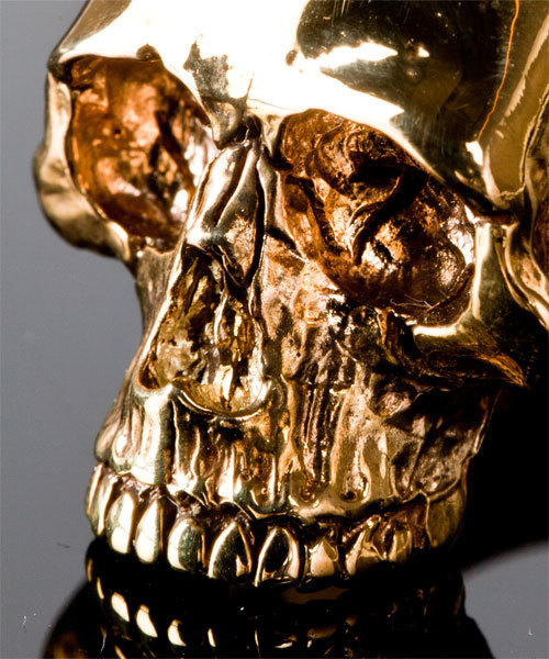 NANO universe（ナノユニバース）の「BLACKBOOTS（ブラックブーツ）/ EVOLUTION SKULL K18 YG SPECIAL（リング・メンズ・ゴールド・#17/#19/#21）」の5枚目の写真