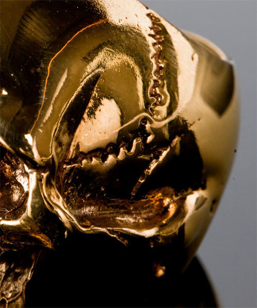 NANO universe（ナノユニバース）の「BLACKBOOTS（ブラックブーツ）/ EVOLUTION SKULL K18 YG SPECIAL（リング・メンズ・ゴールド・#17/#19/#21）」の6枚目の写真