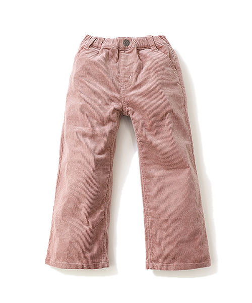 devirock（デビロック）の「コーデュロイワイドパンツ ロングパンツ（その他パンツ・キッズ・ネイビー/ブラウン/ピンク/ミント/チャコール・110cm/120cm/130cm/140cm/150cm/160cm/100cm）」の21枚目の写真