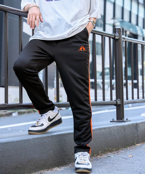 KANGOLパンツsizeL KANGOL トラックパンツ ワイド[品番：OE000008348]｜Rocky