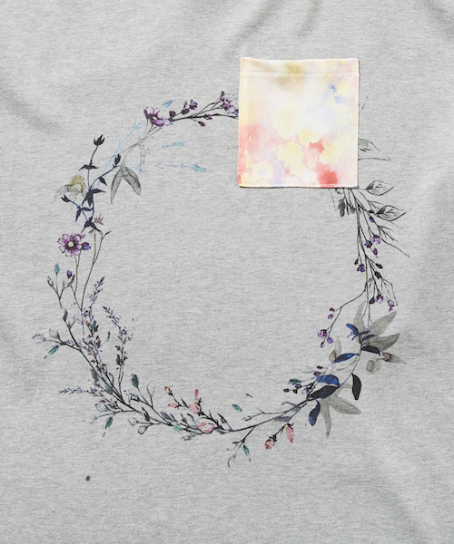 rehacer(レアセル)の「rehacer : Flower Circle Made in Japan / フラワー サークル Tシャツ メイドインジャパン(Tシャツ/カットソー・メンズ・ホワイト/パープル/グレー・SMALL/MEDIUM/LARGE/X-LARGE/XX-LARGE/X-SMALL)」の8枚目の写真