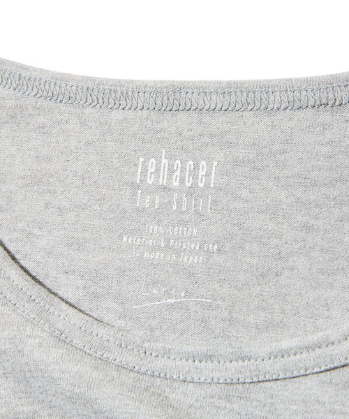 rehacer(レアセル)の「rehacer : Flower Circle Made in Japan / フラワー サークル Tシャツ メイドインジャパン(Tシャツ/カットソー・メンズ・ホワイト/パープル/グレー・SMALL/MEDIUM/LARGE/X-LARGE/XX-LARGE/X-SMALL)」の5枚目の写真