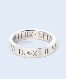 florist（フローリスト）の「ローマデザインポイントダイヤステンレスリング（リング）」