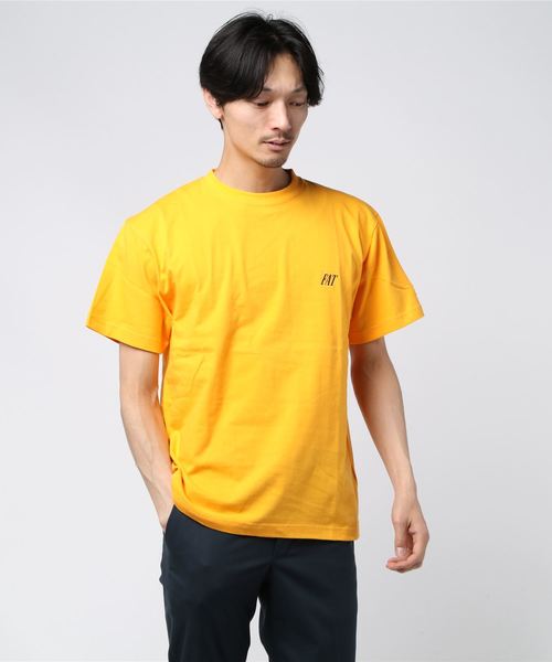 FAT(エフエイティー)の「INCLINE(Tシャツ/カットソー・メンズ・ホワイト/ネイビー/レッド/イエロー/グリーン・SKINNY(L)/FAT(XL)/JUMBO(XXL)/TITCH(M))」の11枚目の写真