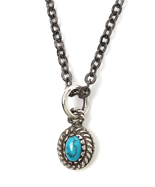 VIVIFY(ビビファイ)の「ネックレス/ネイティブ/ストーン/スモール/チェーン(ネックレス・メンズ・ホワイト/ブラック/スモークグレー/ブラウン系その他/グリーン系その他/ターコイズブルー/ワインレッド/クリア・フリー)」の6枚目の写真