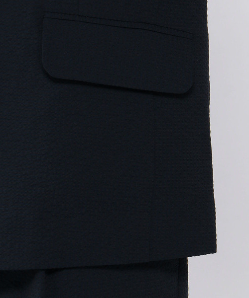 A/C DESIGN BY ALPHA CUBIC（エーシーデザインバイアルファキュービック）の「◇カタログ掲載◇【セットアップ対応】160gテーラージャケット（テーラードジャケット・レディース・ブラック/ネイビー・11号/13号/9号）」の12枚目の写真