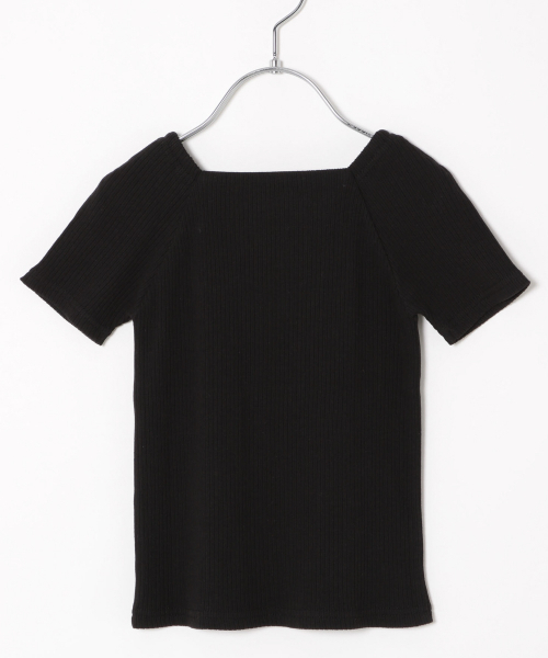 GLOBAL WORK（グローバルワーク）の「【キッズ】スクエアネックリブＴ半袖/830109（Tシャツ/カットソー・キッズ・ホワイト/ブラック/レッド/その他1/ブラウン・SMALL/MEDIUM/LARGE/X-LARGE/XX-LARGE）」の14枚目の写真