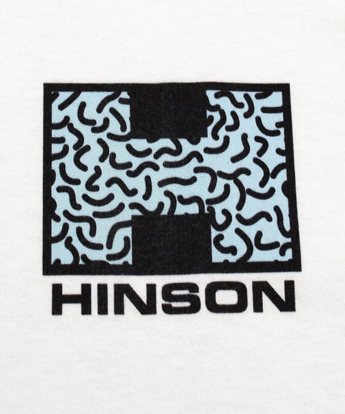 SONTAKU（ソンタク）の「HINSON/ヒンソン FAT LOGO TEE（Tシャツ/カットソー・メンズ・アイボリー/スミクロ・MEDIUM/LARGE）」の10枚目の写真