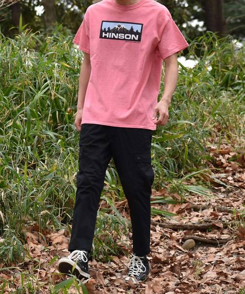 SONTAKU（ソンタク）の「HINSON/ヒンソン FAT LOGO TEE（Tシャツ/カットソー・メンズ・アイボリー/スミクロ・MEDIUM/LARGE）」の12枚目の写真